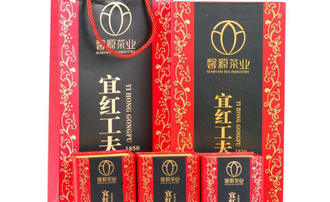 馨源茶业食品包装设计欣赏(图2)
