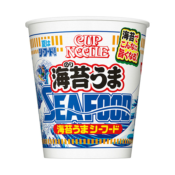 包装创意设计欣赏杯装海苔鲜味海鲜大日清食品(图1)