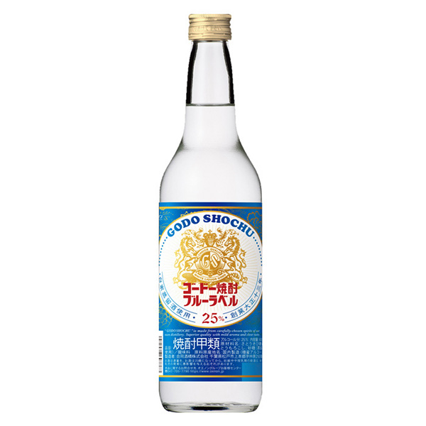 包装设计公司推荐戈多烧酒蓝标签联合酒精包装设计欣赏(图1)