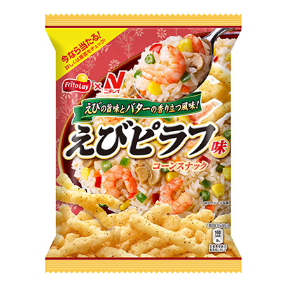 包装设计公司推荐虾肉味玉米点心日本风味小吃包装设计欣赏(图1)