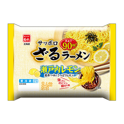包装设计公司推荐札幌啤酒拉面濑户内柠檬菊水包装设计欣赏(图1)