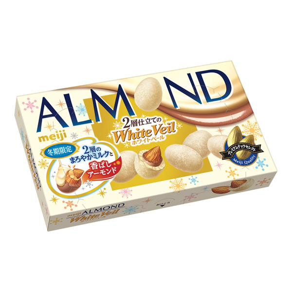 食品包装设计欣赏杏仁巧克力白面纱明治包装设计欣赏(图1)