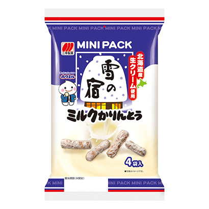 包装设计公司推荐雪之宿牛奶苹果三幸制果包装设计欣赏(图1)