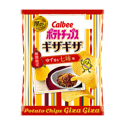 包装设计公司推荐薯片锯齿柚子香的七味卡比包装设计欣赏(图1)