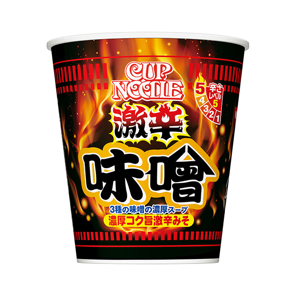 包装设计公司推荐杯面激辛味增大日清食品包装设计欣赏(图1)
