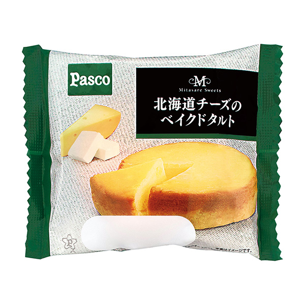 食品包装设计欣赏北海道奶酪的烤挞敷岛制面包包装设计欣赏(图1)