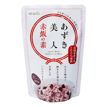 包装设计公司推荐红豆美人红豆饭之素远藤制馅包装设计欣赏(图1)