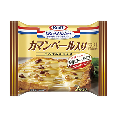 包装设计公司推荐加入世界选择卡芒贝尔的融化切片森永乳业包装设计欣赏(图1)