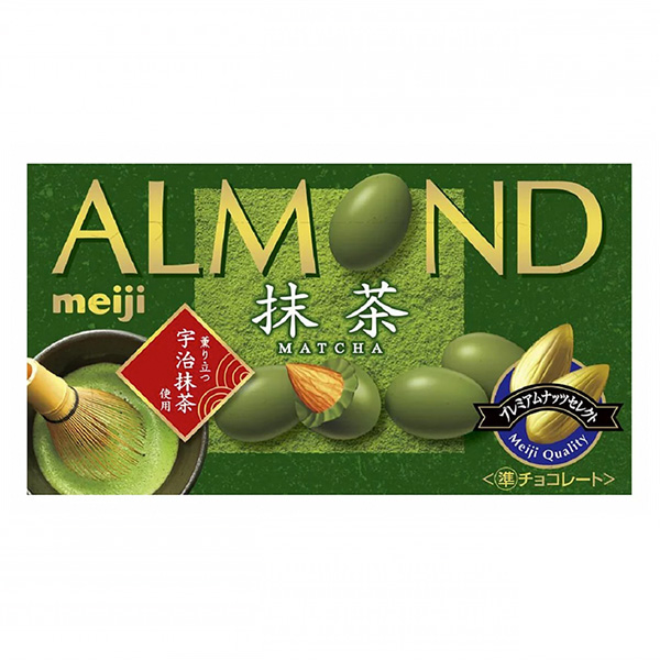 杏仁巧克力抹茶明治包装设计(图1)