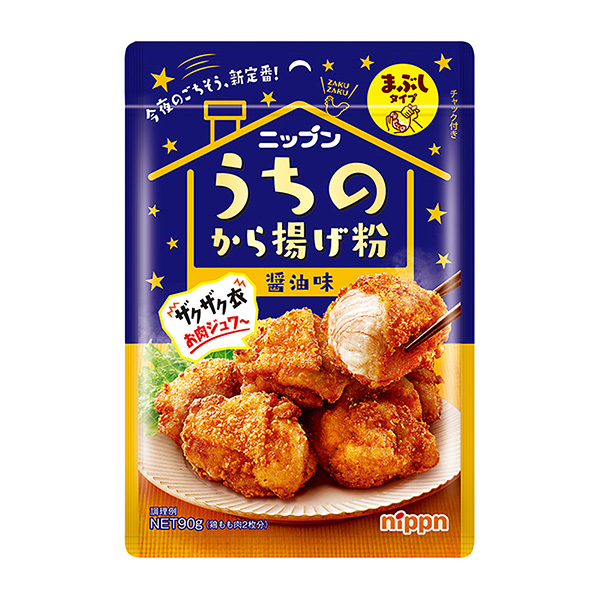 包装设计公司推荐 NIPPN家的炸粉酱油味包装设计欣赏(图1)