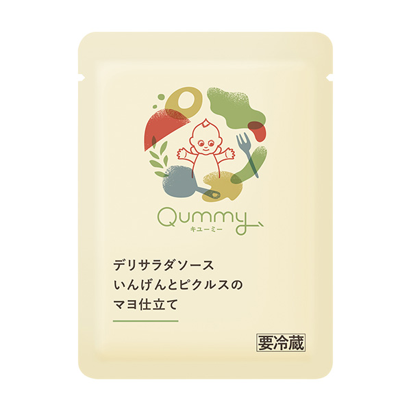 包装设计公司推荐 Qummy外卖色拉酱胡萝卜和泡菜的蛋黄酱制作包装设计欣赏(图1)