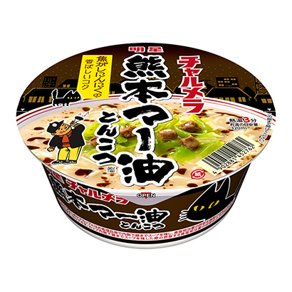 包装设计公司推荐明星查尔梅拉大碗熊本麻油被炉明星食品面类包装设计(图1)
