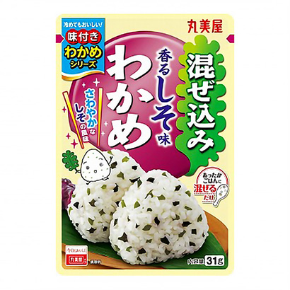 包装设计公司推荐混入裙带菜香味紫苏味丸美屋食品工业烹饪品包装设计(图1)