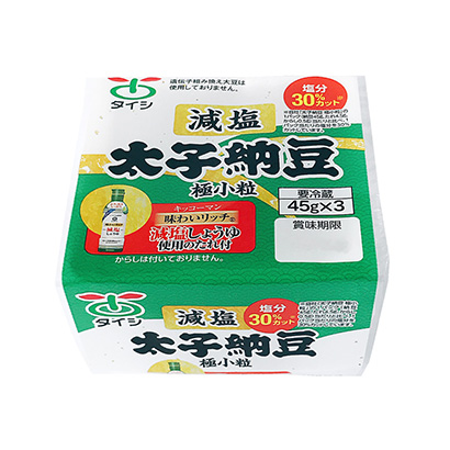 包装设计公司推荐使用富味减盐酱油的减盐太子纳豆太子食品工业(图1)