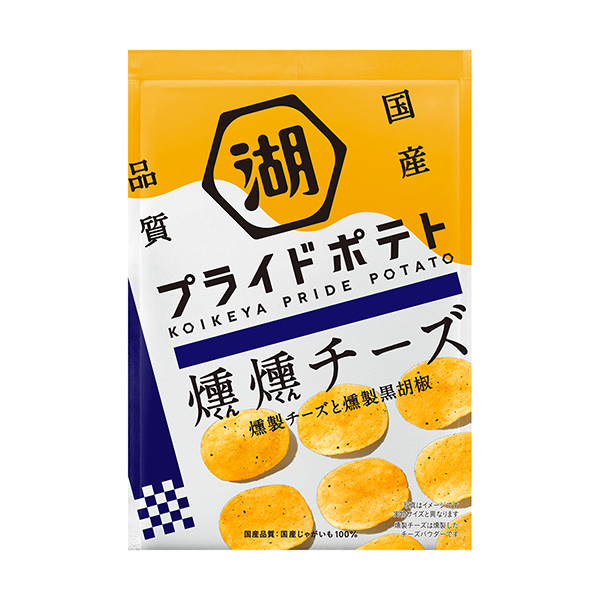 湖池屋自尊土豆熏奶酪湖池屋包装设计(图1)