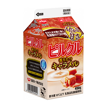 泡菜香气四溢的奶糖日清约克乳相关饮料包装设计(图1)