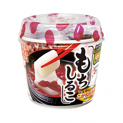 年糕小豆丸美屋食品工业甜点酸奶包装设计(图1)