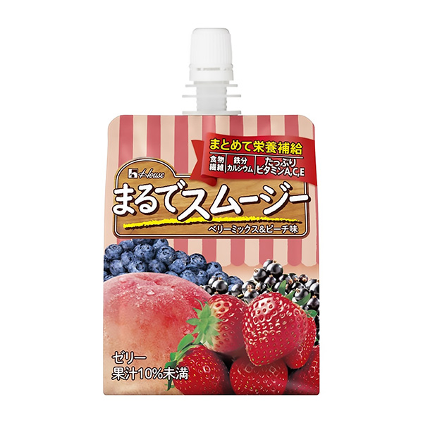 简直就像冰沙浆果混合&amp;水蜜桃味包装设计欣赏(图1)