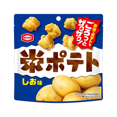 米土豆味龟田制果点心包装设计(图1)