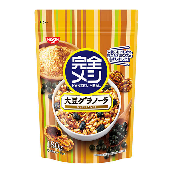 完全梅西大豆格兰诺拉包装设计欣赏(图1)