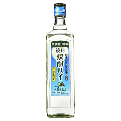 兑碳酸专用镜月烧酒高榨柠檬三得利·酒类包装设计(图1)