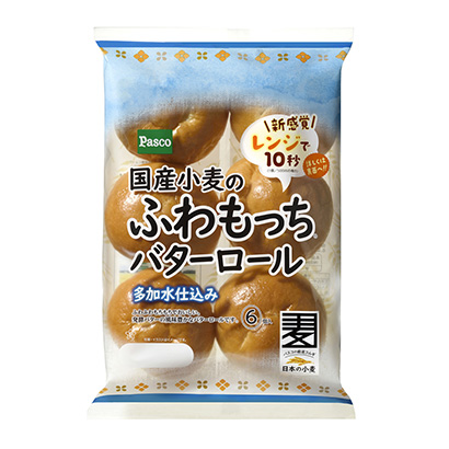国产小麦的软糯黄油卷多加水进货敷岛制面包面包麦片类包装设计(图1)