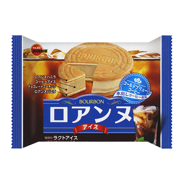 洛安冰冷布卢咖啡波旁冰淇淋类包装设计(图1) 洛安冰冷布卢咖啡波旁冰淇淋类包装设计(图1)