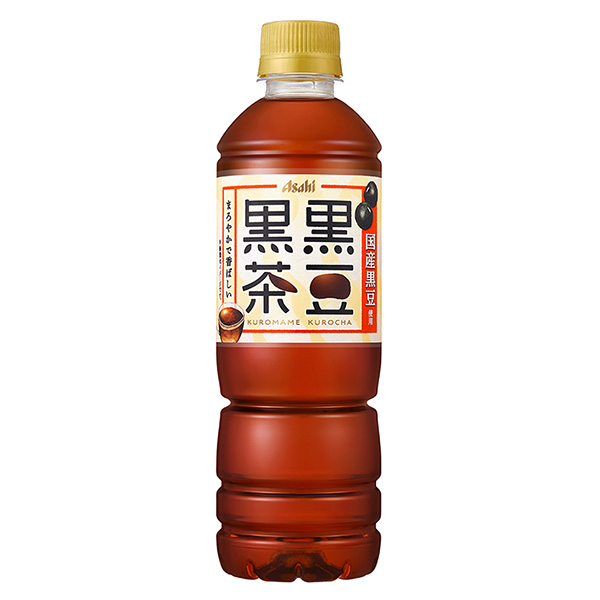 朝日黑豆黑茶朝日饮料包装设计(图1)