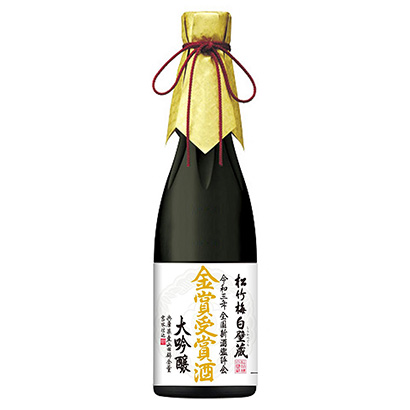 松竹梅白壁藏金奖获奖酒宝酒造酒类包装设计(图1)