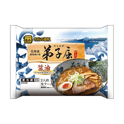弟子屈拉面酱油菊水面类包装设计(图1)