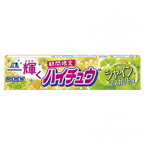 闪耀的海丘夏恩麝香葡萄味森永制果包装设计(图1)