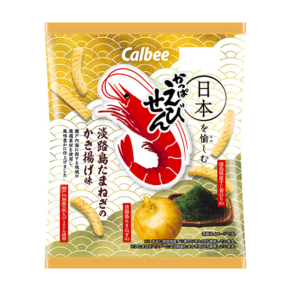 脆饼干淡路岛洋葱炸味包装设计欣赏(图1)