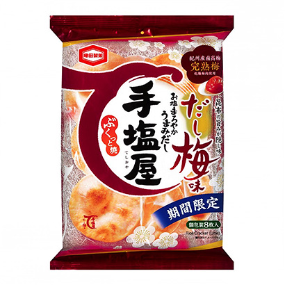 手盐店高汤梅味龟田制菓点心包装设计(图1)