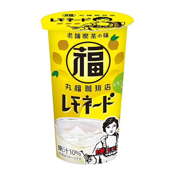 丸福咖啡店监修柠檬水包装设计欣赏(图1)