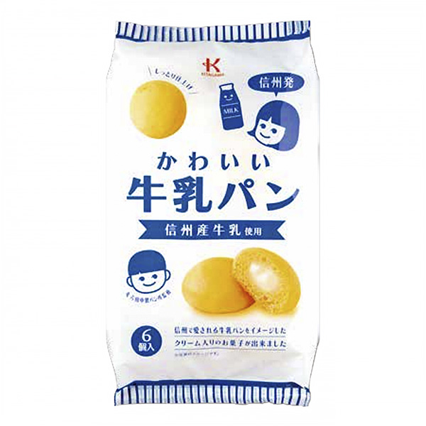 可爱的牛奶面包包装设计欣赏(图1)