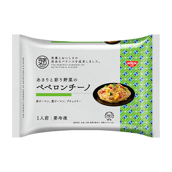 食品饮料包装设计冷冻完全梅西蛤蜊蔬菜佩罗奇诺日清食品(图1)