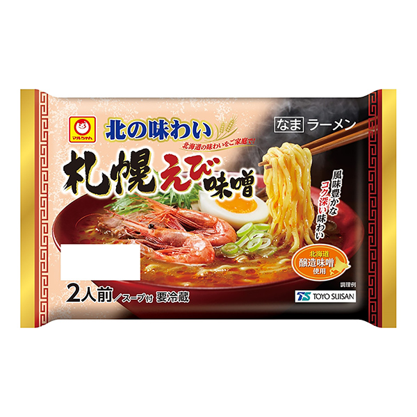 马尔先生北方的味道札幌虾酱拉面东洋水产食品饮料包装设计(图1)