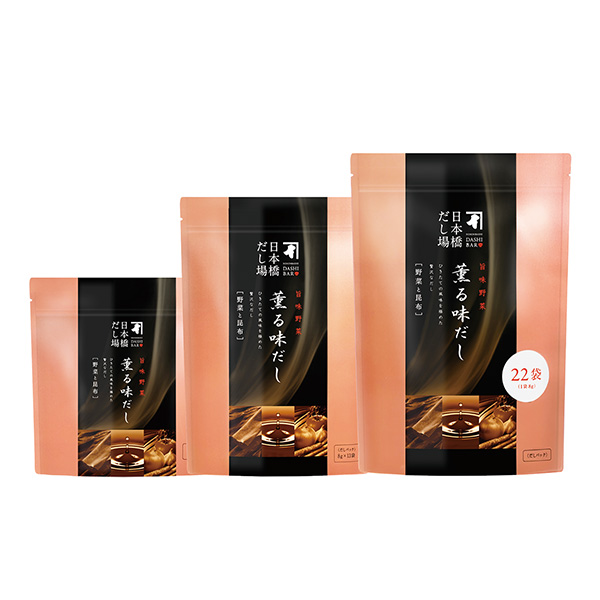 香薰的味增汤蔬菜和海带人参食品饮料包装设计(图1)