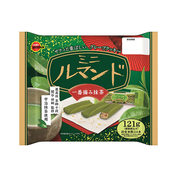 迷你命令第一摘抹茶波旁食品饮料包装设计(图1)