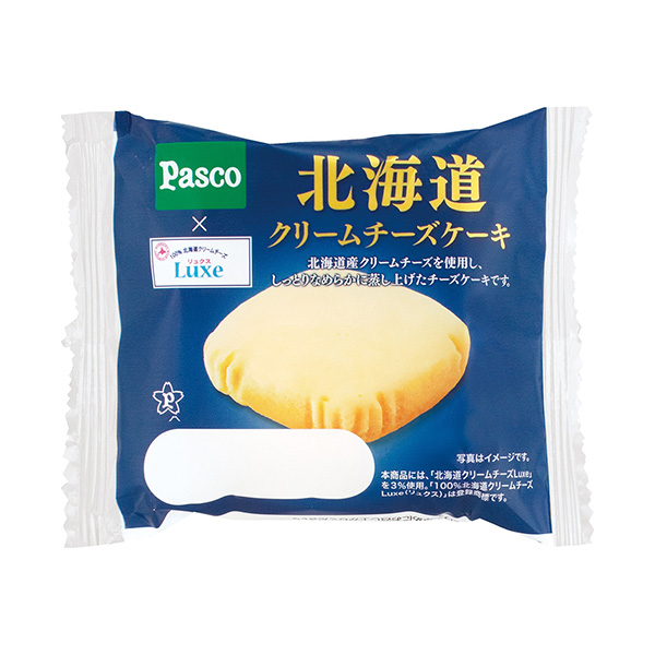 北海道奶油芝士蛋糕敷岛制面包食品饮料包装设计(图1)