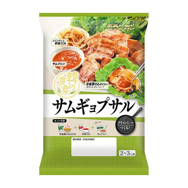 韩国的食菜山姆·乔普萨尔莫兰本食品饮料包装设计(图1)