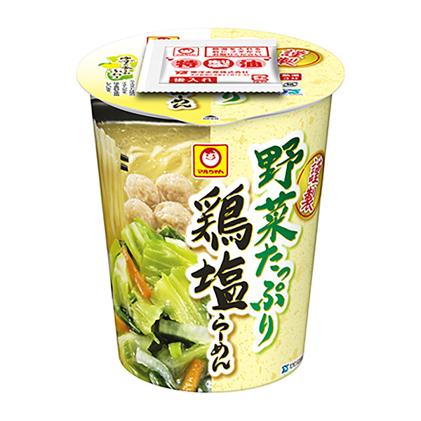 马尔先生谨制蔬菜充足鸡盐拉面东洋水产食品饮料包装设计(图1)