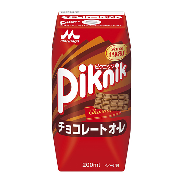 野餐巧克力酱森永乳业食品饮料包装设计(图1)