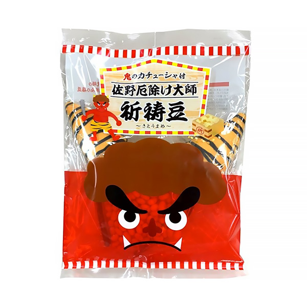 鬼的发箍佐野消灾大师祈祷豆食品饮料包装设计(图1)
