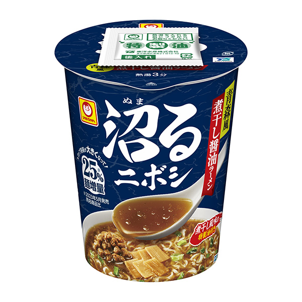 马尔先生立式大沼泽日本青森风煮干酱油拉面东洋水产食品饮料包装设计(图1)