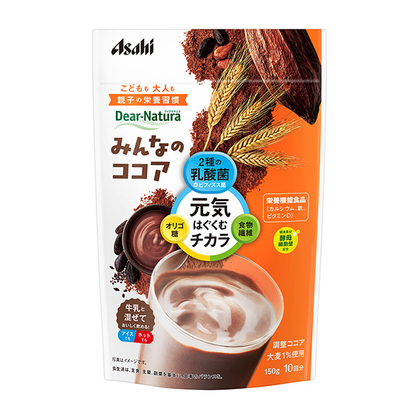 迪亚纳自然大家的可可朝日集团食品食品饮料包装设计(图1)