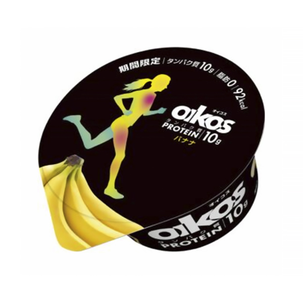 达能酸奶脂肪香蕉达能日本食品饮料包装设计(图1)