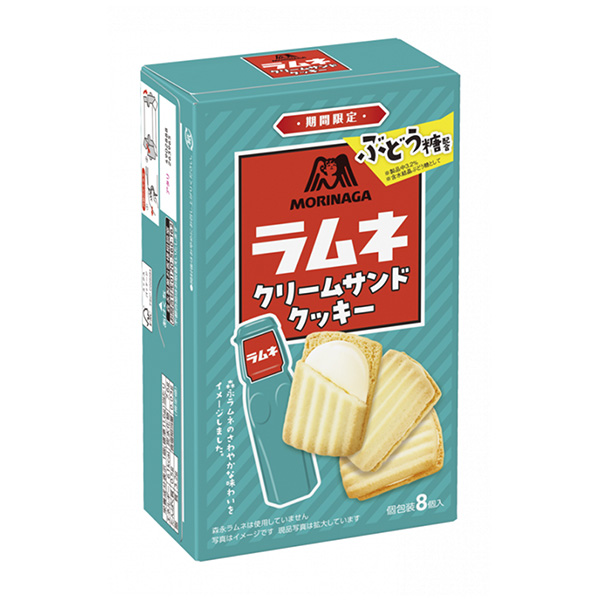 朗姆酒奶油夹心饼干森永制果食品饮料包装设计(图1)
