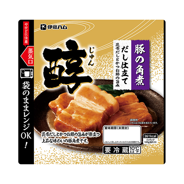 醇香红烧肉伊藤火腿食品饮料包装设计(图1)