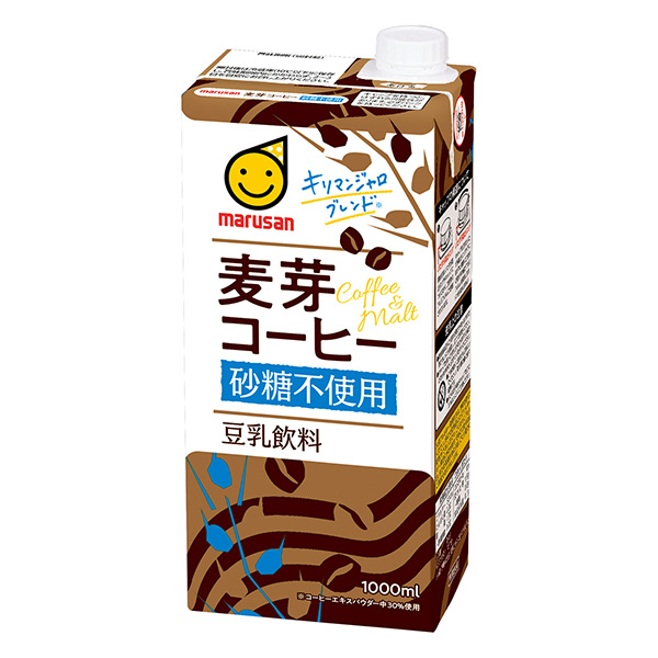 豆浆饮料麦芽咖啡糖不使用马尔桑眼食品饮料包装设计(图1)